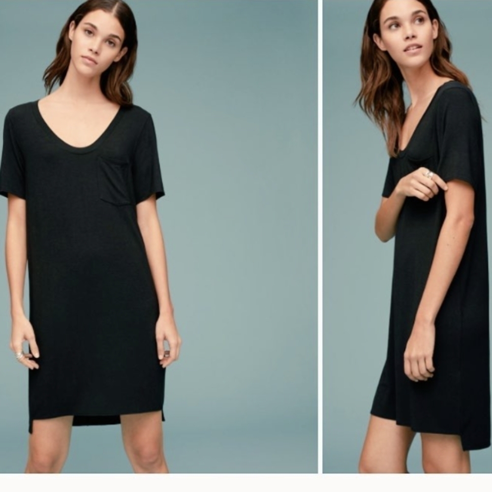 Aritzia Babaton sotomayor black mini dress xxs T9